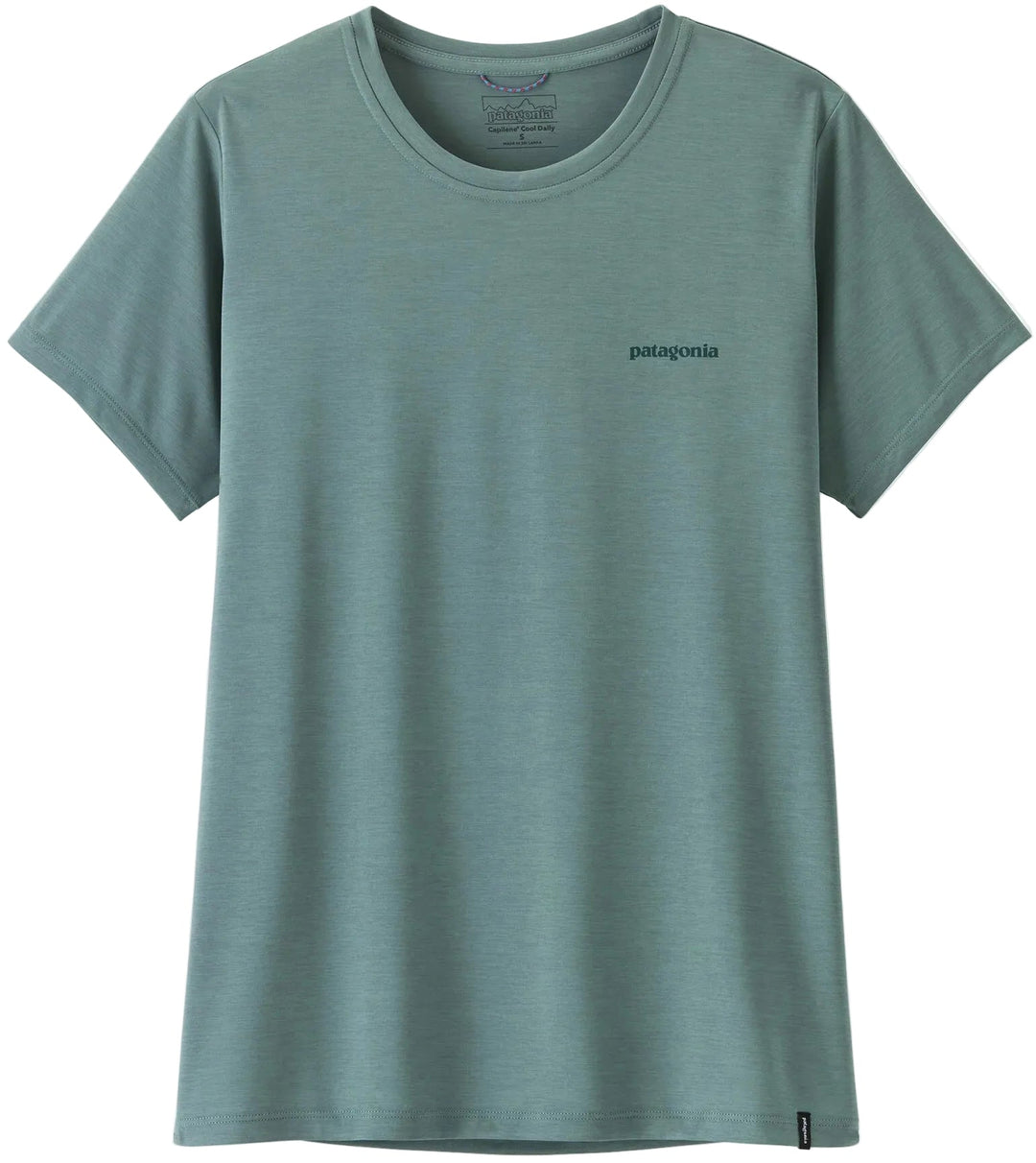 Capilene Cool Daily Shirt - Boardshort Logo - Short Sleeve - Women's