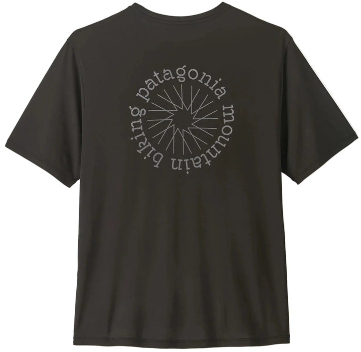 Capilene Cool Daily Shirt - Spoke Stencil - Short Sleeve - Men's