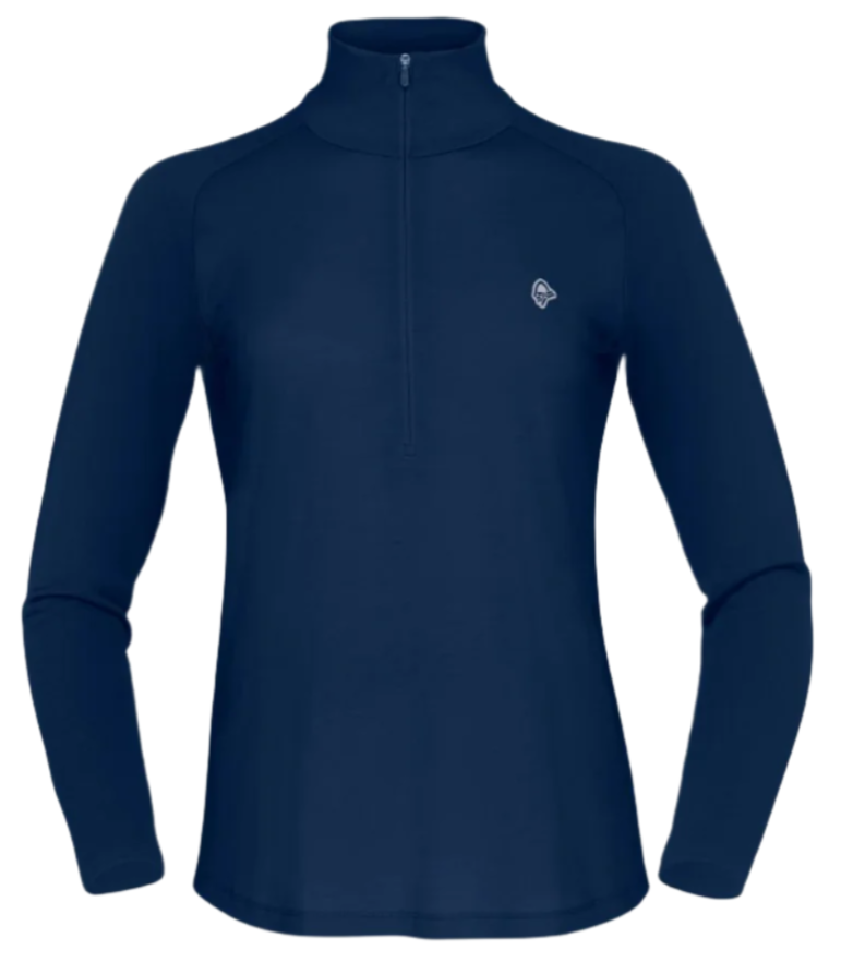 femund pureUll Zip Neck - Long Sleeve - Women's