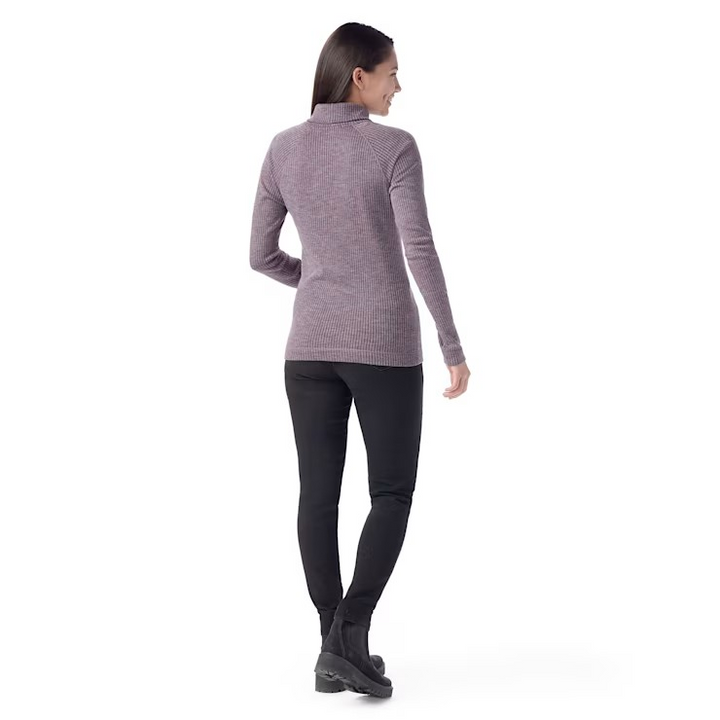 Thermal Merino Rib Turtleneck - Women's