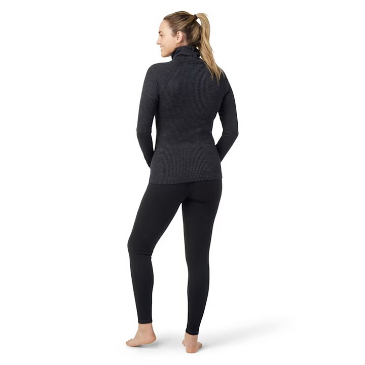 Thermal Merino Rib Turtleneck - Women's