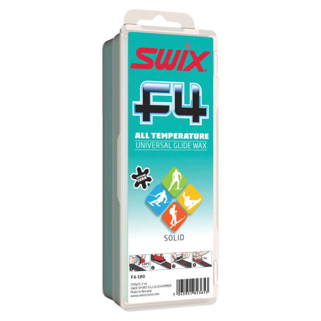 F4 Ski Wax Universal All Temperature 180g (6.3oz)