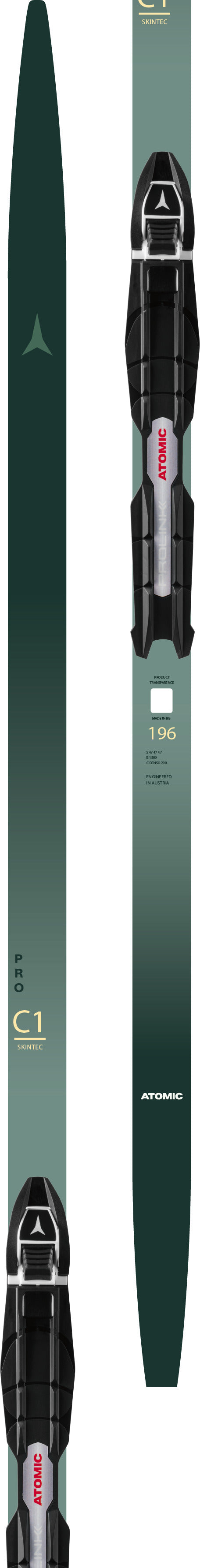 Pro C1 Skintec Medium and Access Classic Bindings