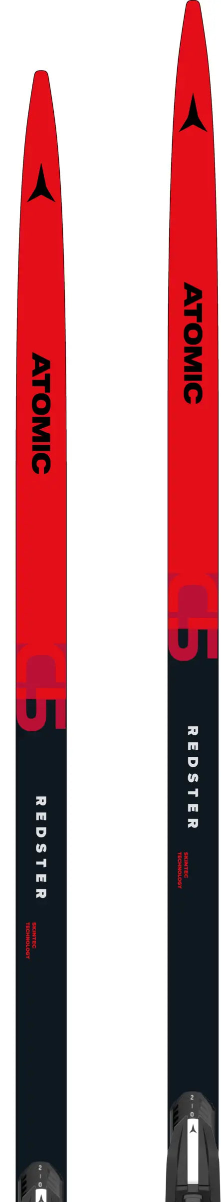 Redster C5 Medium Skin Classic Skis with Classic Shift