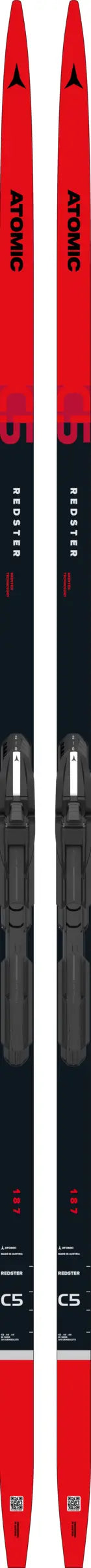 Redster C5 Medium Skin Classic Skis with Classic Shift