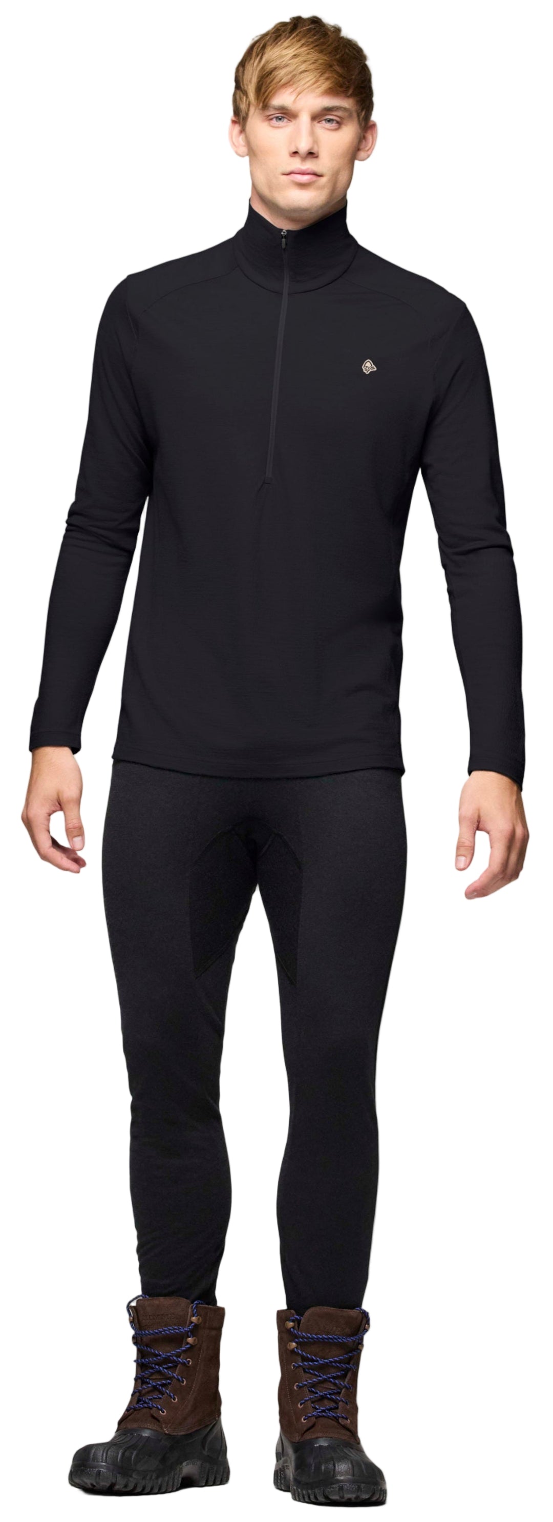 femund pureUll Zip Neck - Long Sleeve - Men's