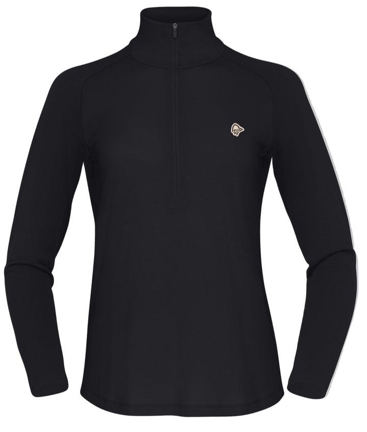 femund pureUll Zip Neck - Long Sleeve - Women's