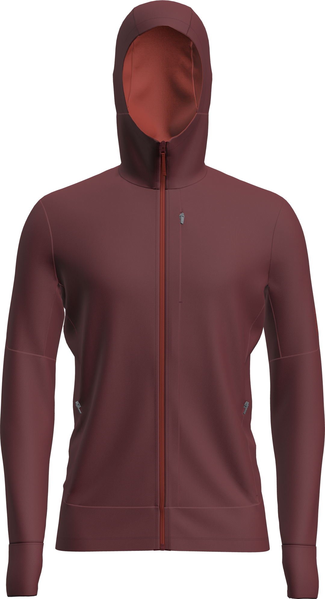 Merino 260 Quantum Zip Neck Hoodie - Long Sleeve - Men's