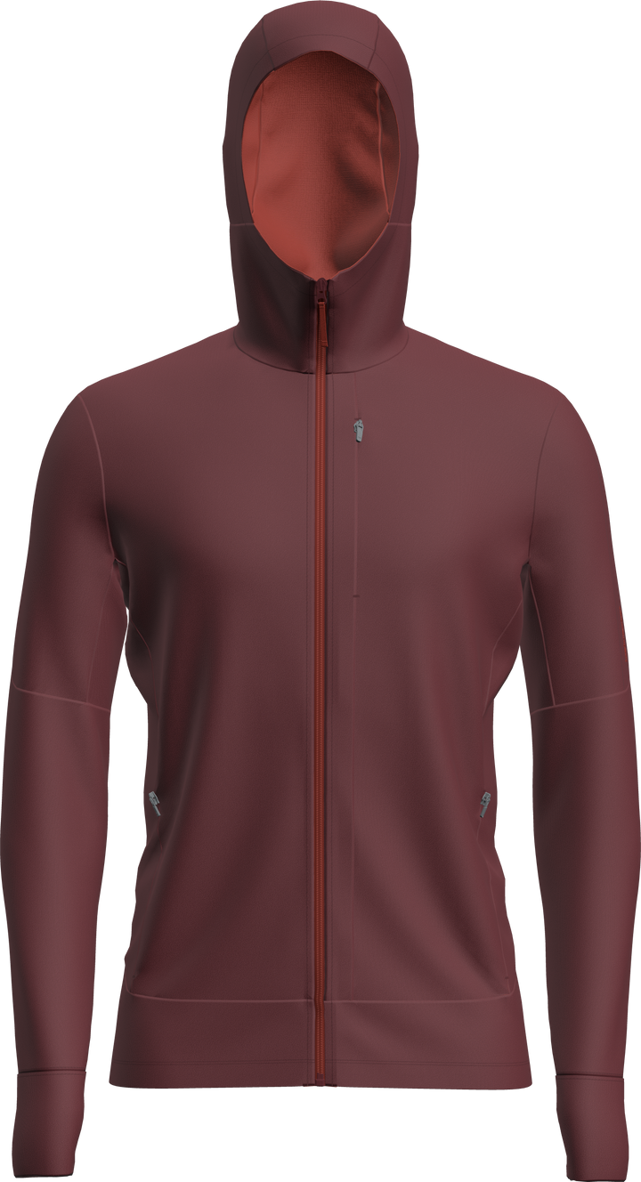 Merino 260 Quantum Zip Neck Hoodie - Long Sleeve - Men's