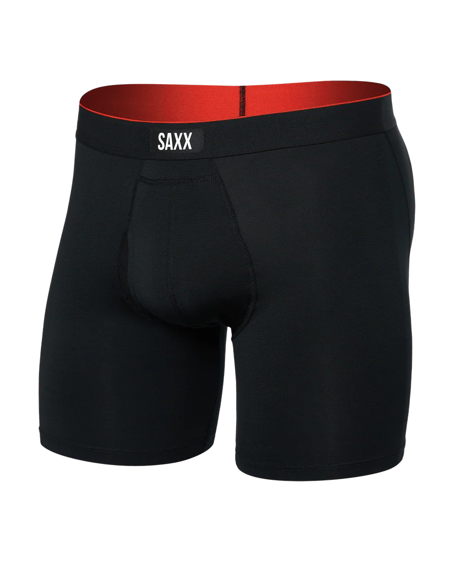 Multi-Sport Mesh Boxer Brief with Fly - Men's