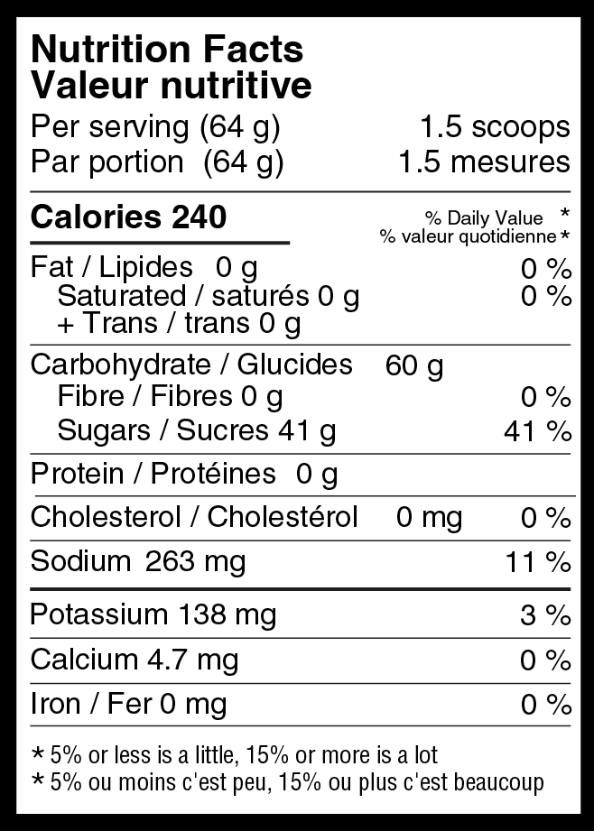 Boost Energy Drink Mix - 960 g (15 servings)