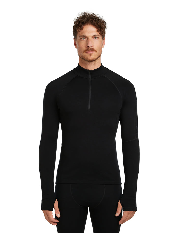 300 MerinoFine Polar Zip Neck Thermal Top - Long Sleeve - Men's