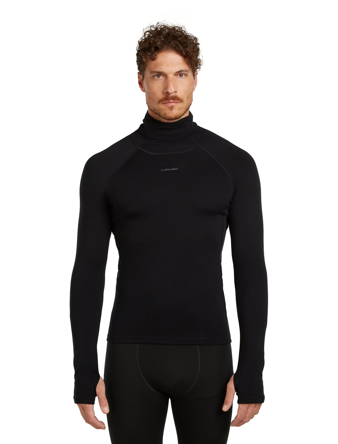 300 MerinoFine Polar Roll Neck Thermal Top - Long Sleeve - Men's