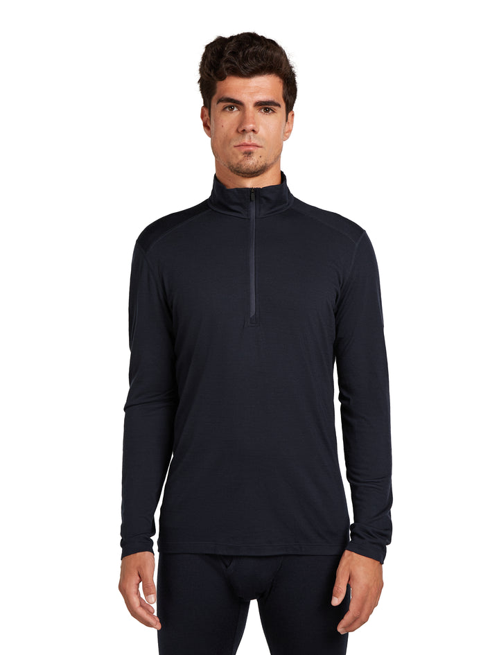 Merino 200 Oasis Zip Neck Thermal Top - Long Sleeve - Men's