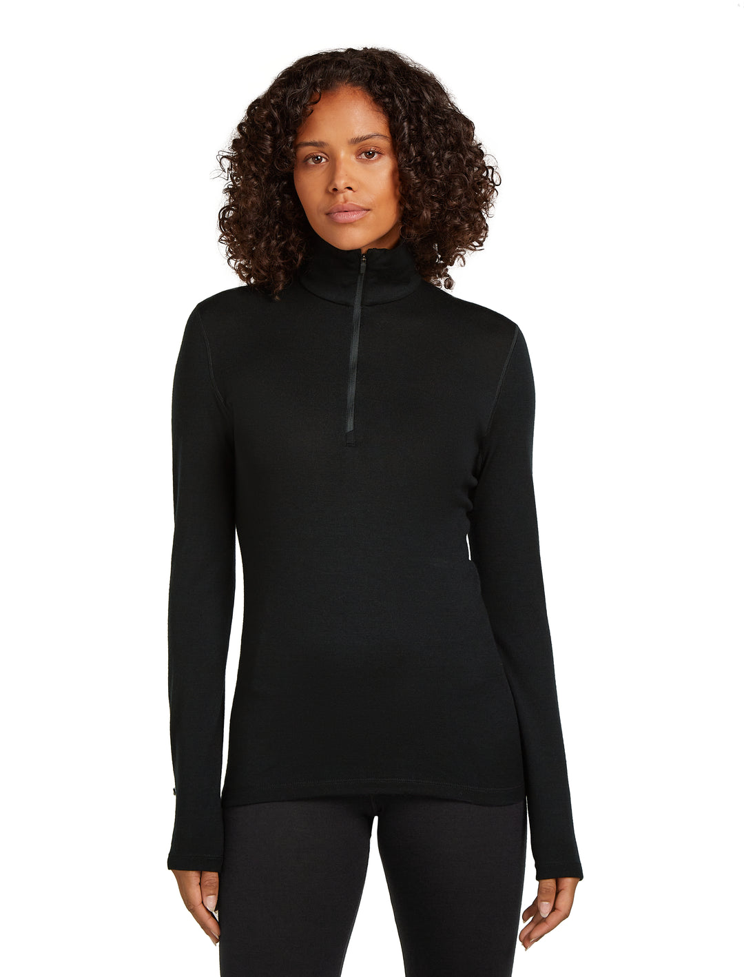 Merino 260 Tech Zip Neck Thermal Top - Long Sleeve - Women's