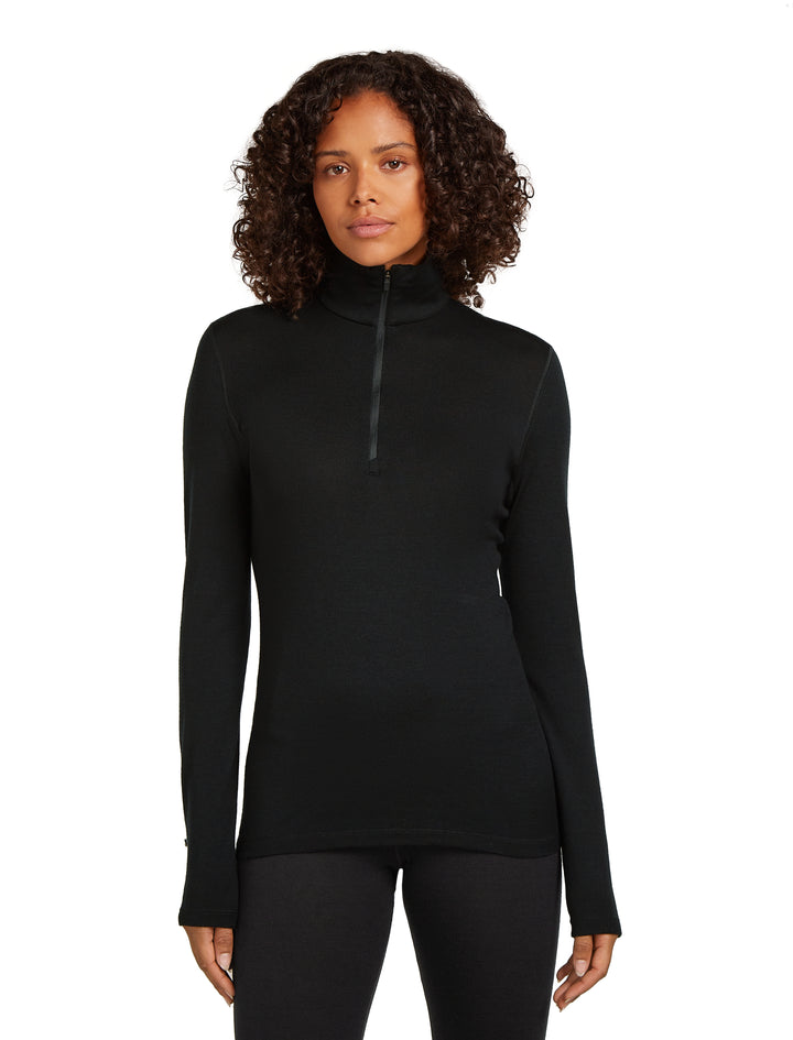 Merino 260 Tech Zip Neck Thermal Top - Long Sleeve - Women's