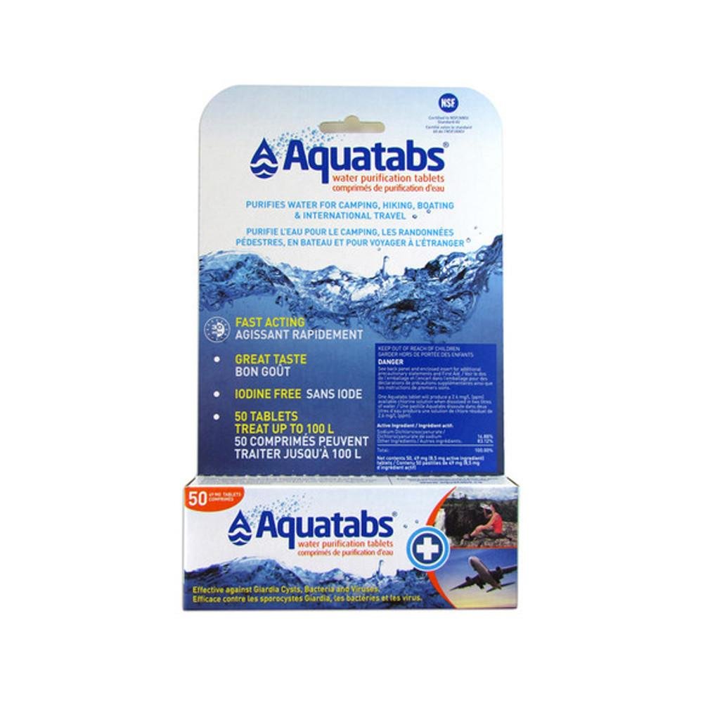 Water Purification Tablets - Package of 50x49mg