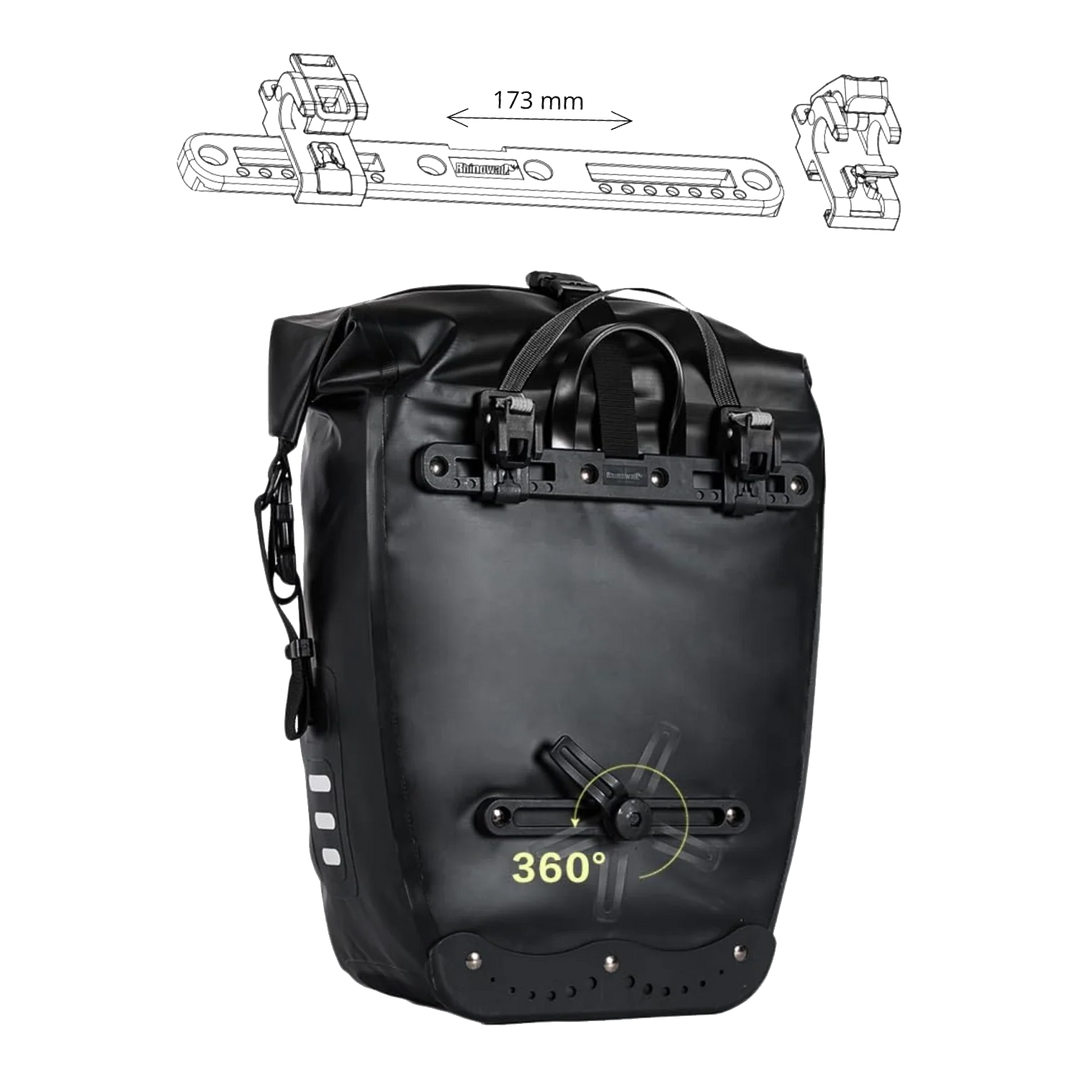 Journey Waterproof Pannier Bag - 27L (Single)