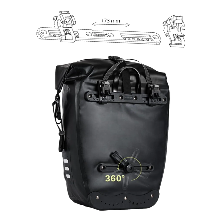 Journey Waterproof Pannier Bag - 27L (Single)
