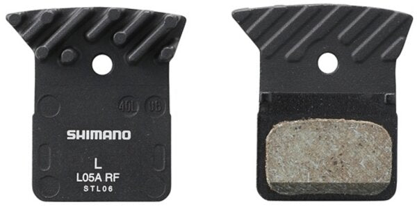 Deore XT L05A-RF Disc Brake Pad - Resin with Fin