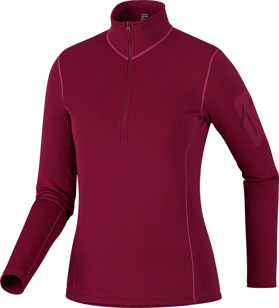 Rho SV Zip Neck - Long Sleeve - Women's