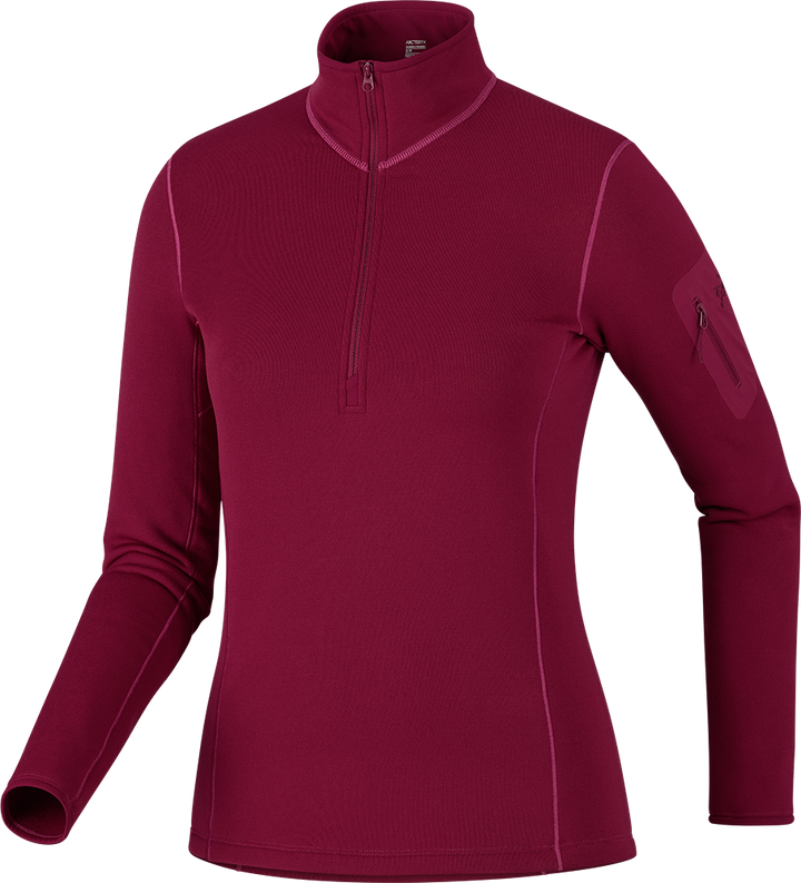 Rho SV Zip Neck - Long Sleeve - Women's