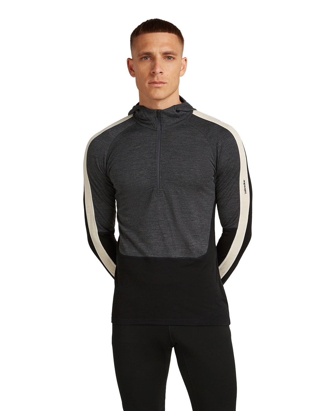 Merino 200 Oasis+ Zip Neck Hoodie - Long Sleeve - Men's