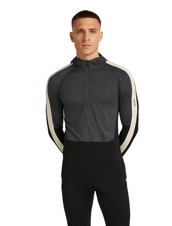 Merino 200 Oasis+ Zip Neck Hoodie - Long Sleeve - Men's