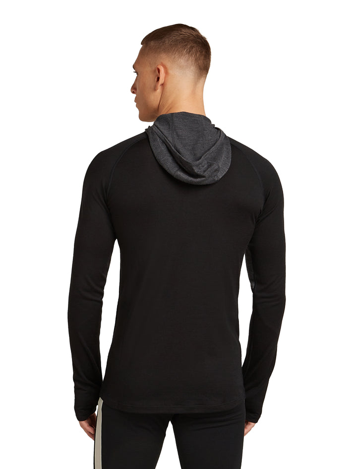 Merino 200 Oasis+ Zip Neck Hoodie - Long Sleeve - Men's