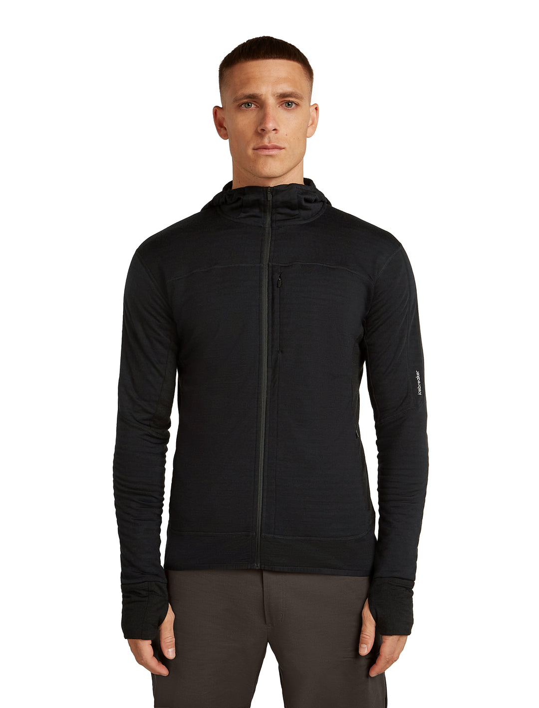 Merino Blend 300 RealFleece Descender Full Zip Hoodie - Long Sleeve - Men's