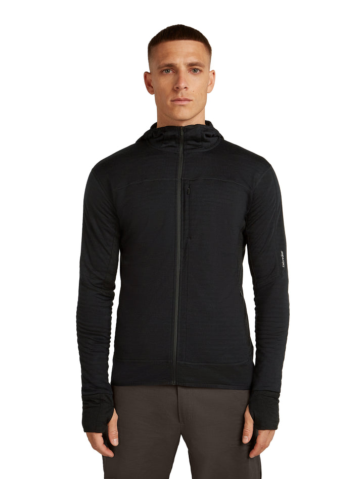 Merino Blend 300 RealFleece Descender Full Zip Hoodie - Long Sleeve - Men's