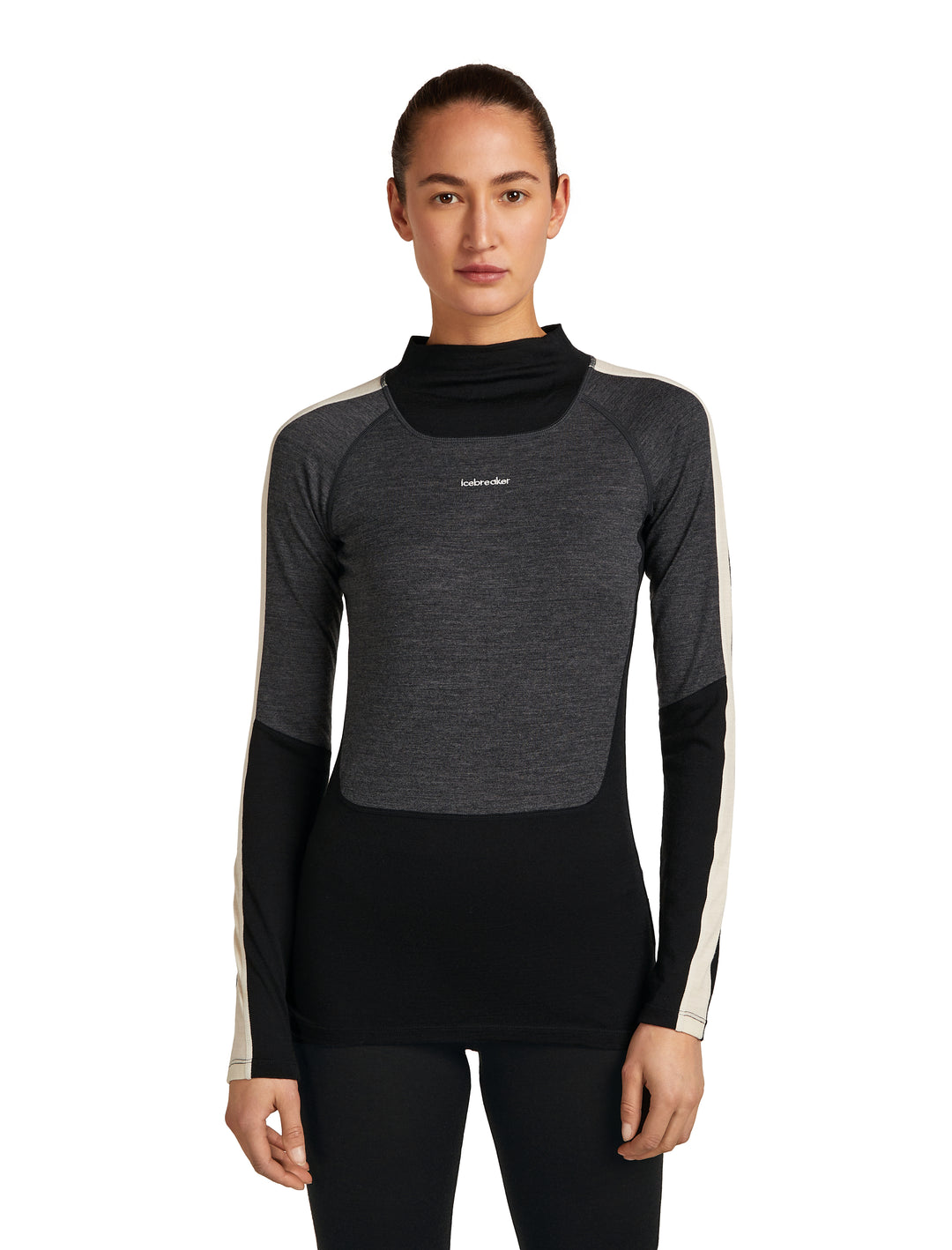 Merino 200 Oasis + LS High Neck Shirt - Long Sleeve - Women's