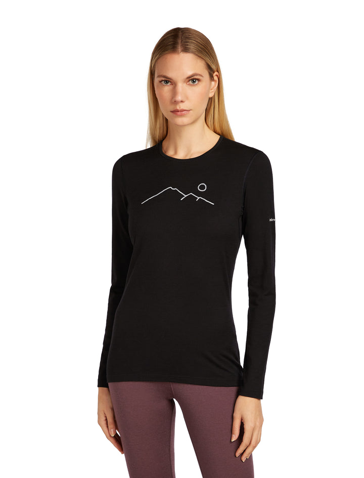 Merino 200 Oasis LS Crewe GRX1 - Long Sleeve - Women's