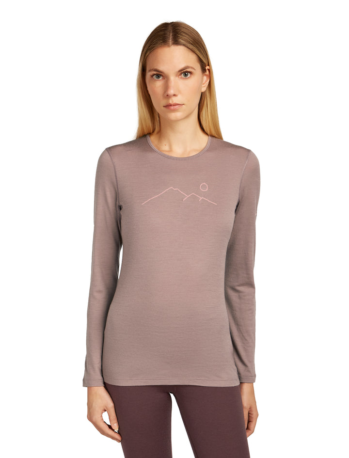 Merino 200 Oasis LS Crewe GRX1 - Long Sleeve - Women's