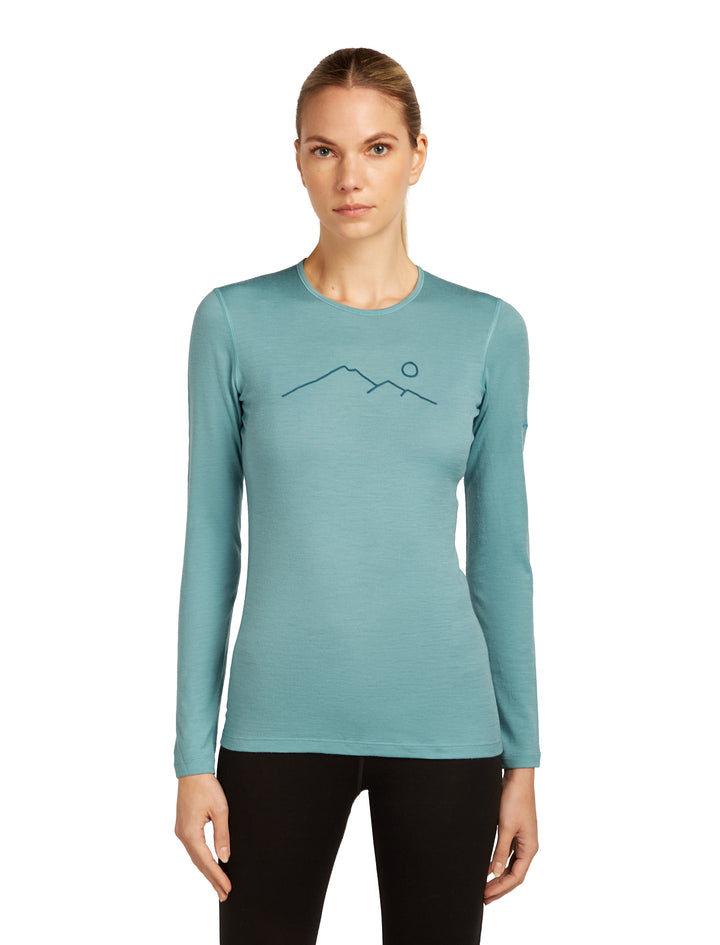Merino 200 Oasis LS Crewe GRX1 - Long Sleeve - Women's