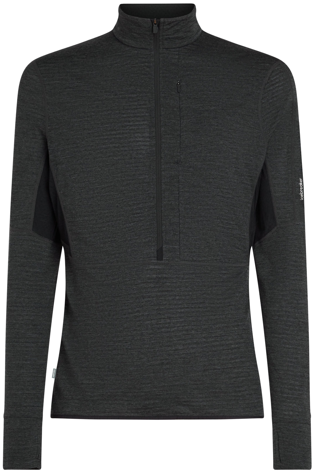 Merino Blend 200 Realfleece Descender Zip Neck - Long Sleeve - Men's