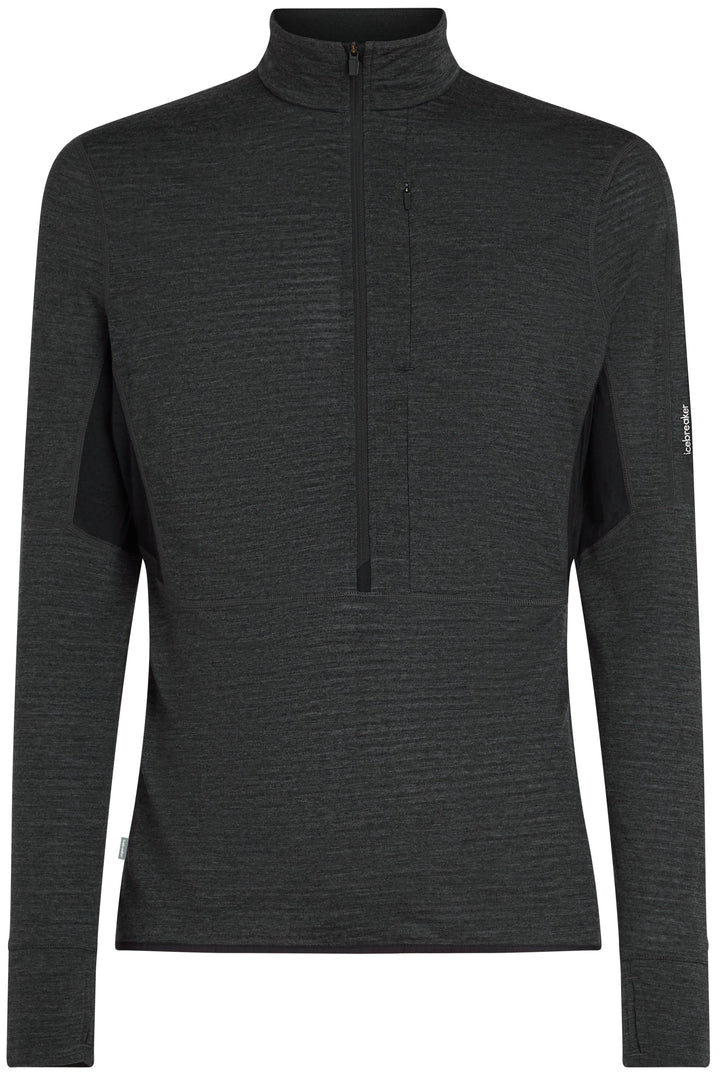 Merino Blend 200 Realfleece Descender Zip Neck - Long Sleeve - Men's