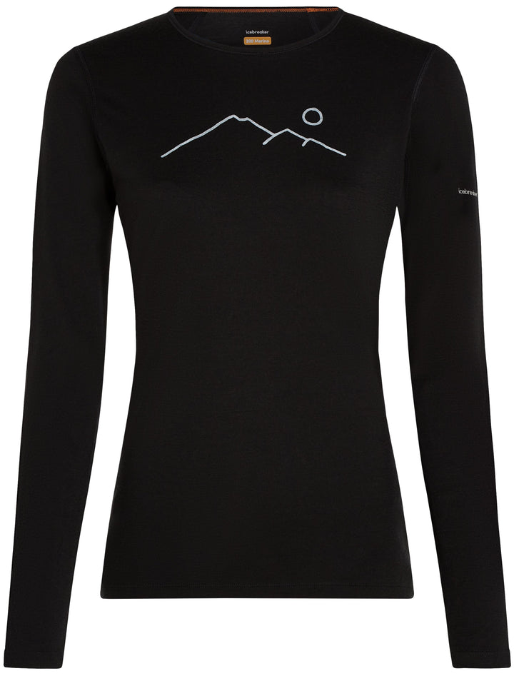 Merino 200 Oasis LS Crewe GRX1 - Long Sleeve - Women's