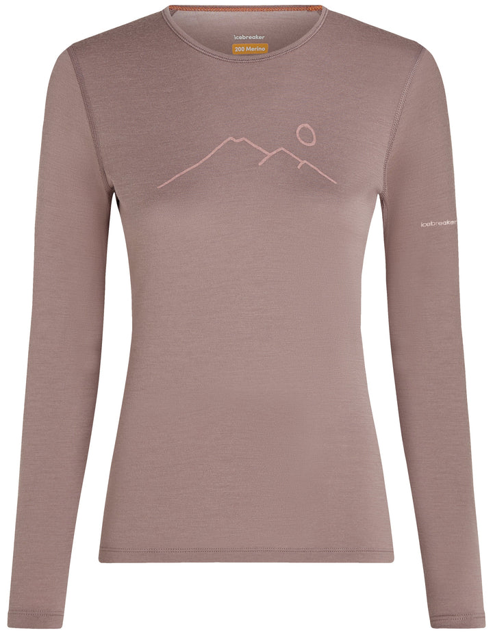 Merino 200 Oasis LS Crewe GRX1 - Long Sleeve - Women's