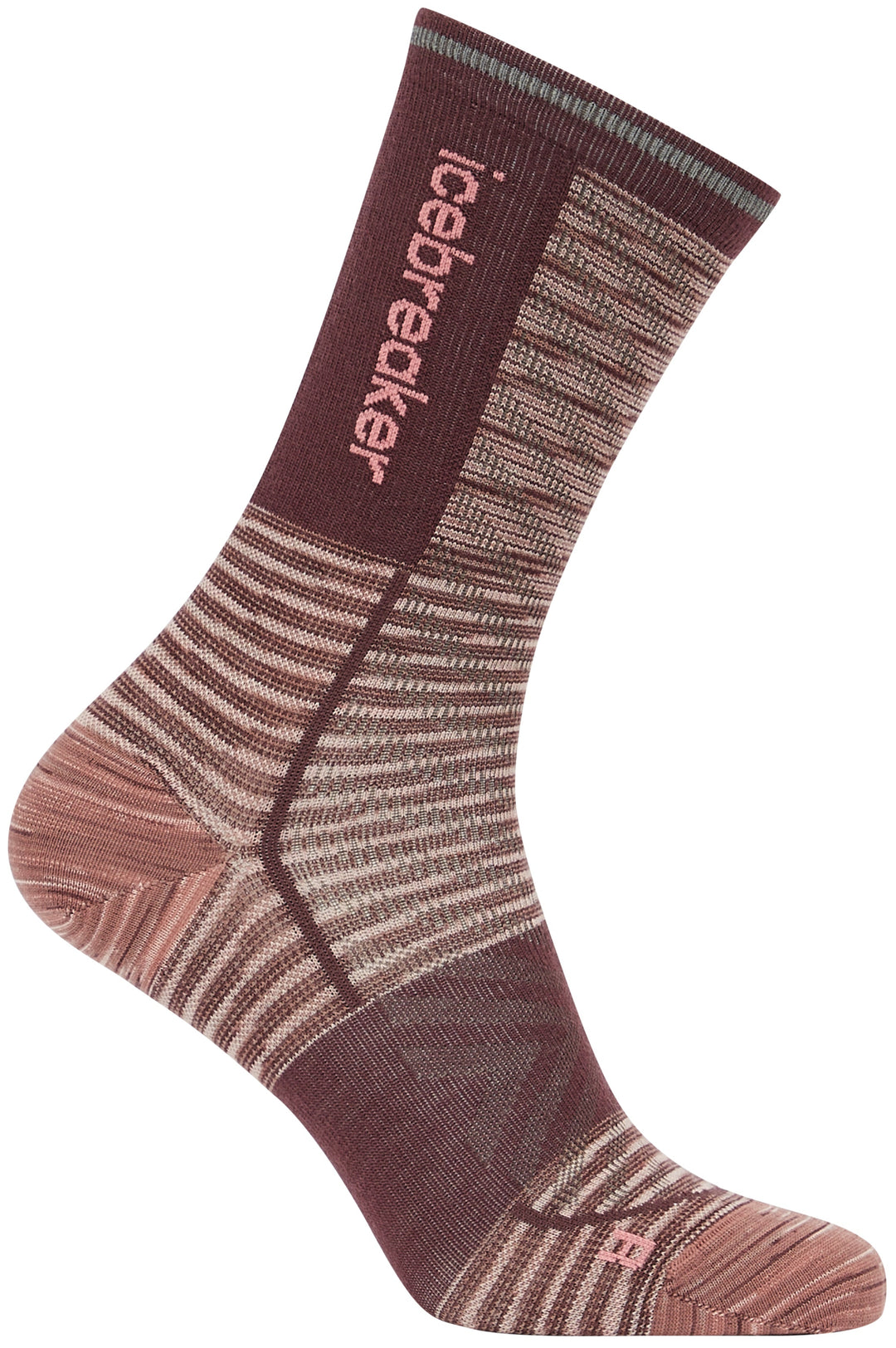 Merino Blend Run+ Ultralight Crew Fusion Dye Sock - Women's