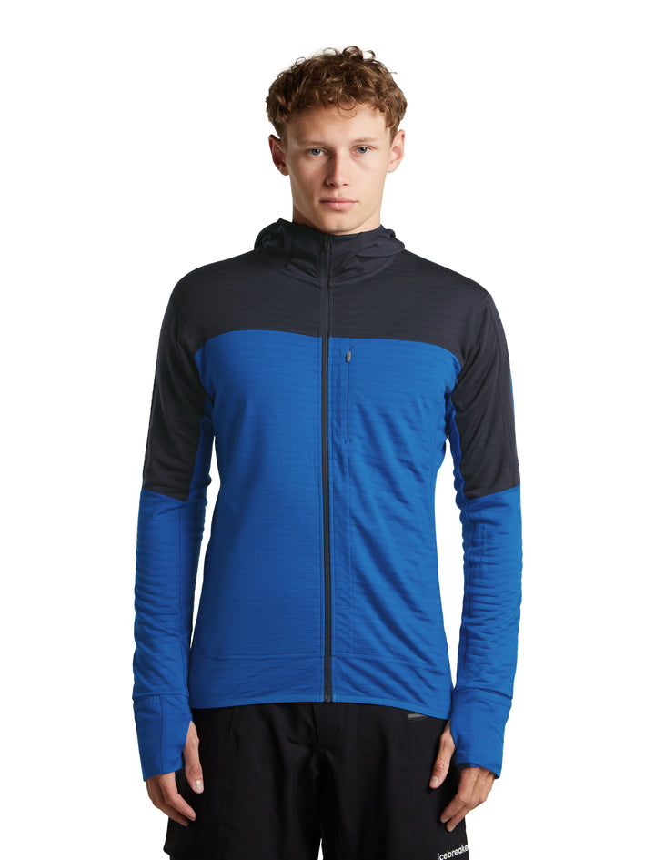 Merino Blend 300 RealFleece Descender Full Zip Hoodie - Long Sleeve - Men's