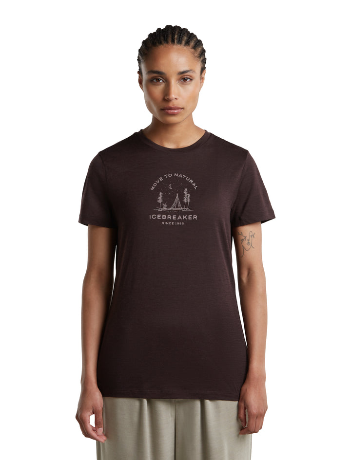 Merino 150 Tech Lite Shirt - Peaceful Pass - Short Sleeve - Women's