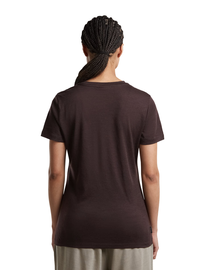 Merino 150 Tech Lite Shirt - Peaceful Pass - Short Sleeve - Women's