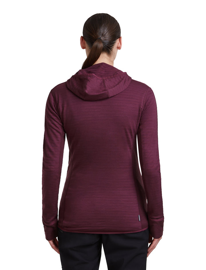 Merino Blend 300 RealFleece Descender Full Zip Hoodie - Long Sleeve - Women's