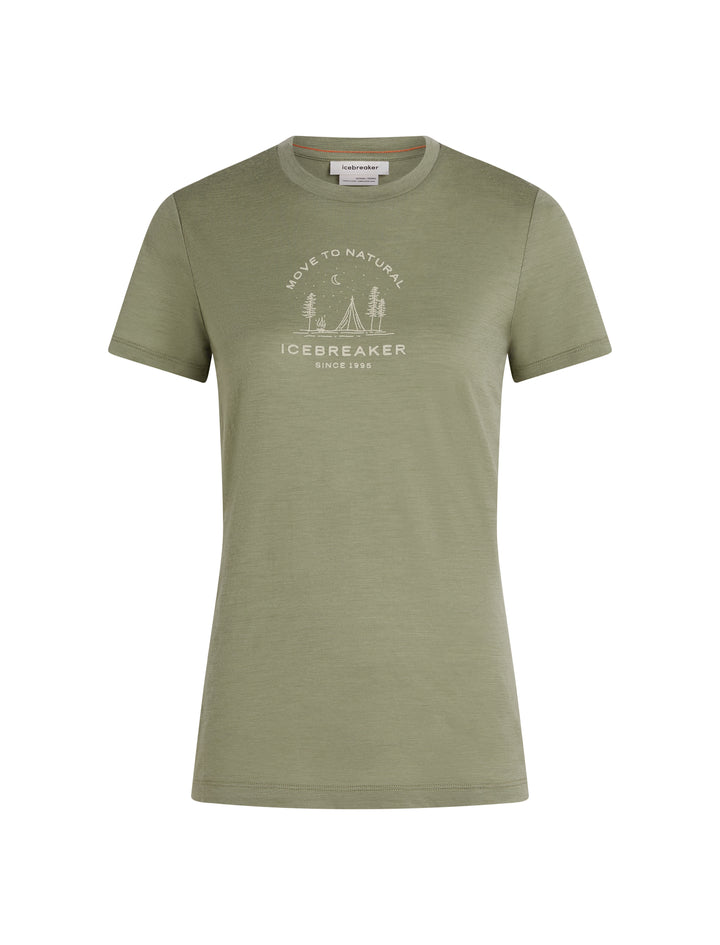 Merino 150 Tech Lite Shirt - Peaceful Pass - Short Sleeve - Women's