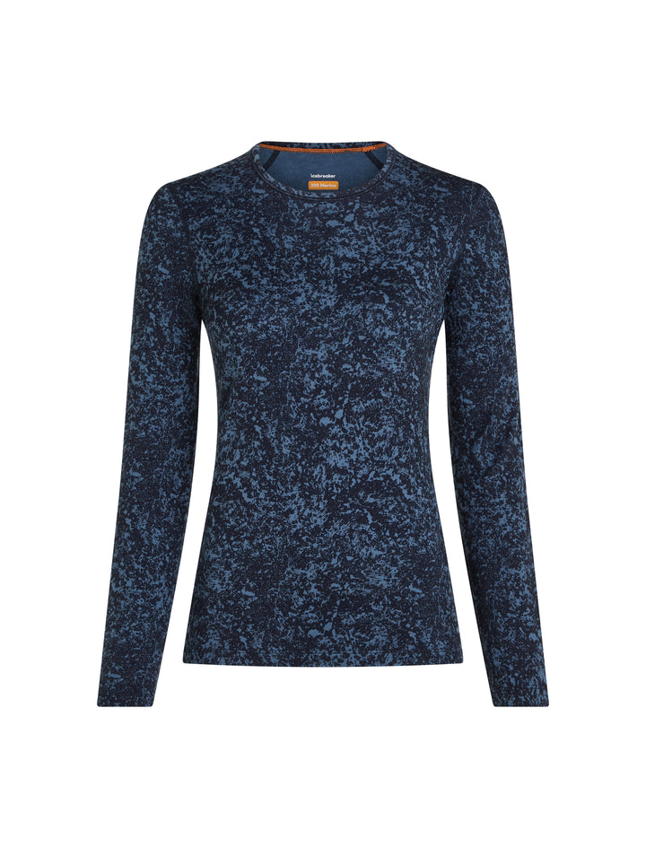 200 Oasis Thermal Crewe - Moss Bloom AOP - Long Sleeve - Women's