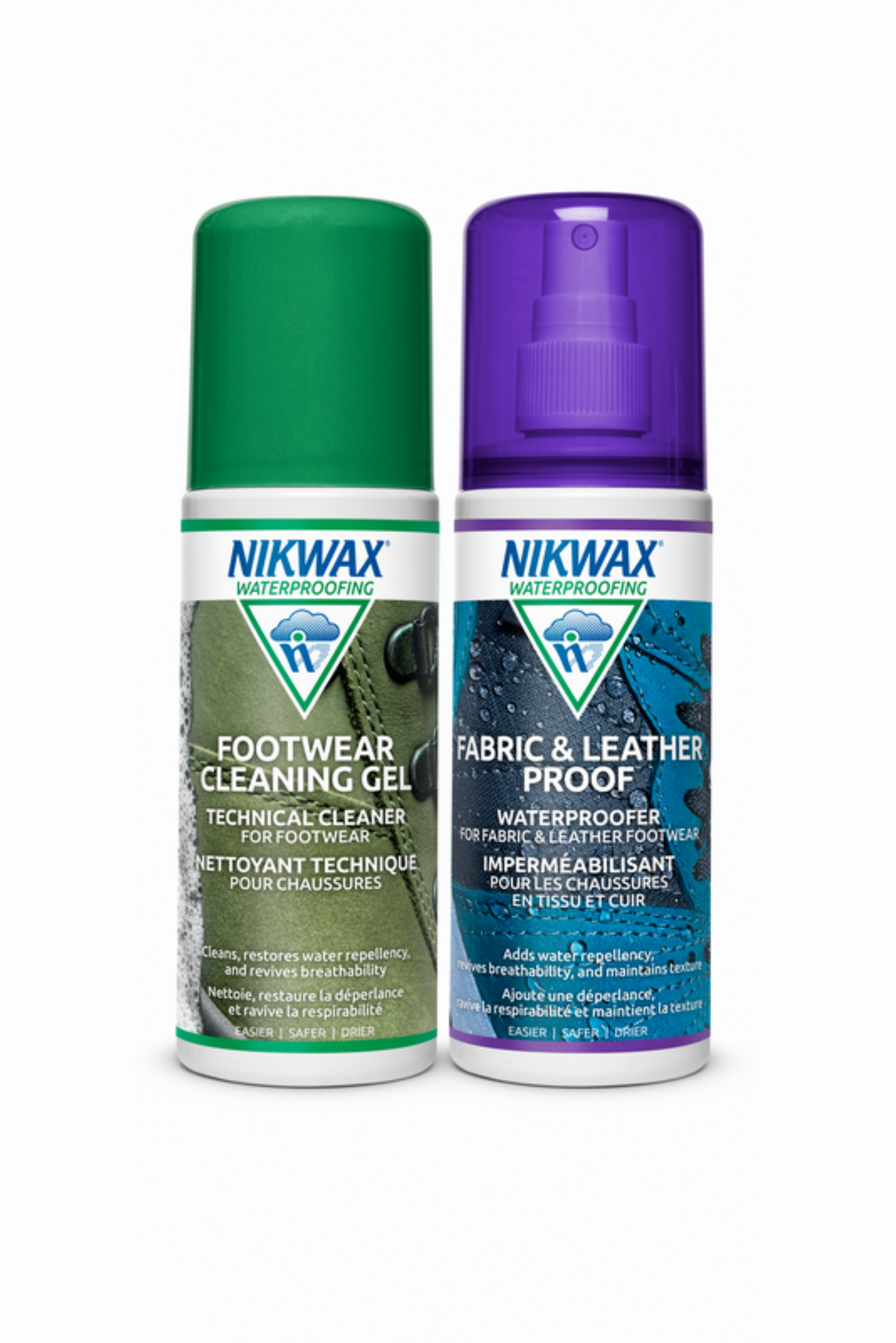 Fabric & Leather Footwear DUO-Pack