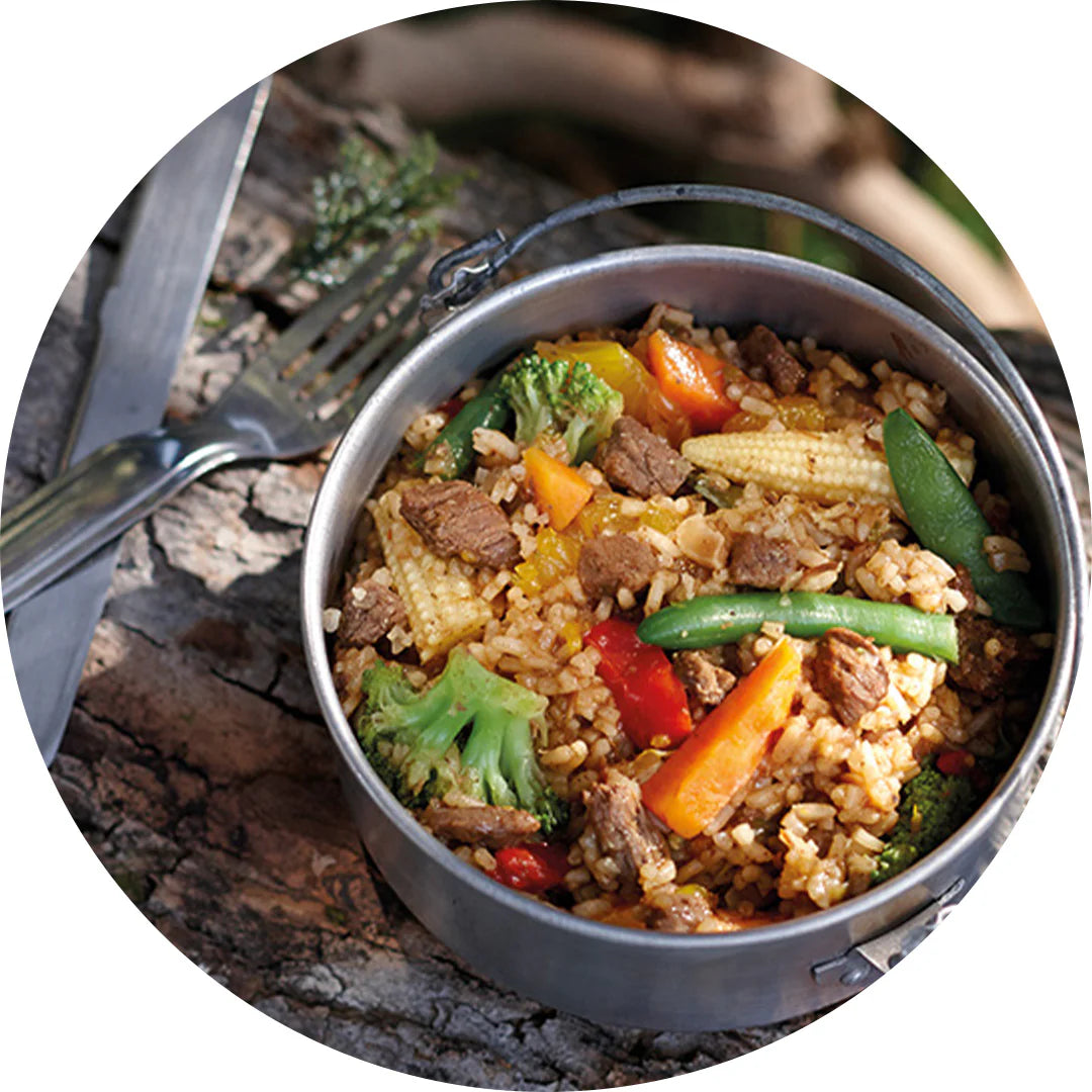 Mandarin Beef and Rice (Gluten Free, Lactose Free)