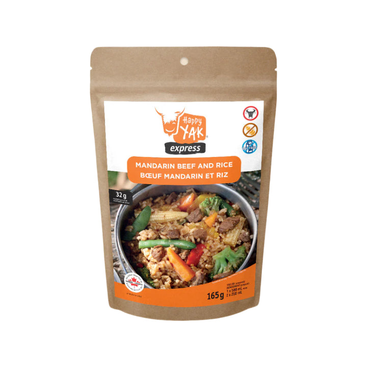 Mandarin Beef and Rice (Gluten Free, Lactose Free)