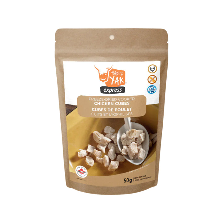 Freeze Dried Cooked Chicken Cubes
